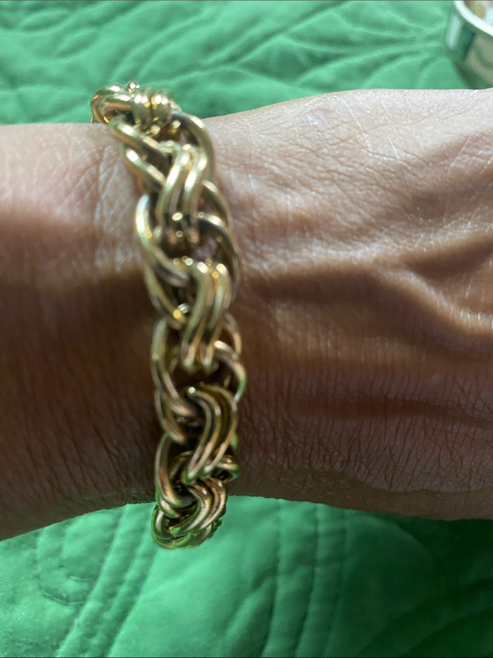 Vintage Givenchy gold-tone charm bracelet - Picture 2 of 2